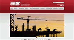 Desktop Screenshot of namctexas.org