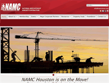 Tablet Screenshot of namctexas.org
